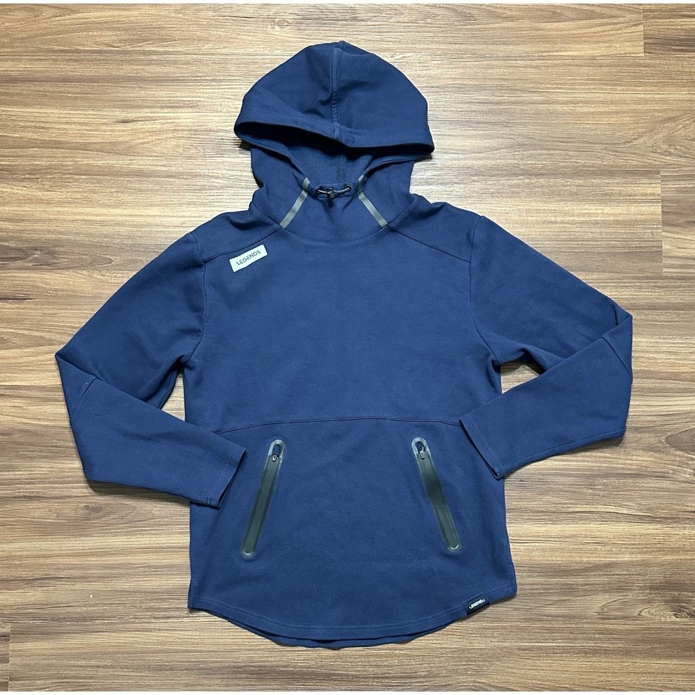 LEGENDS Hawthorne Tech Athletic Performance Sweatshirt Navy Blue Men's Size S